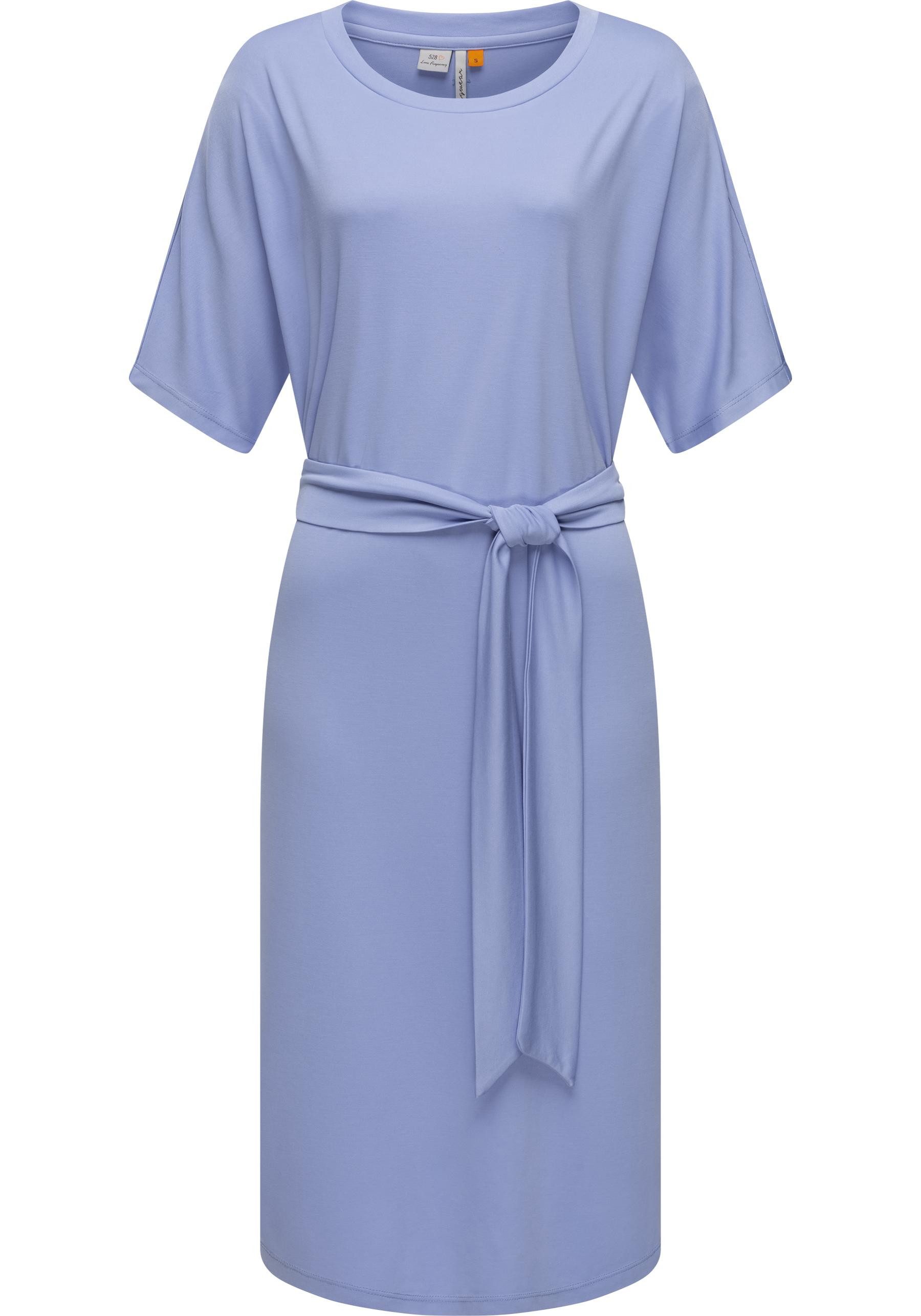 Ragwear Shirtkleid Pallerma stylisches Sommerkleid mit Bindeband an der Taille