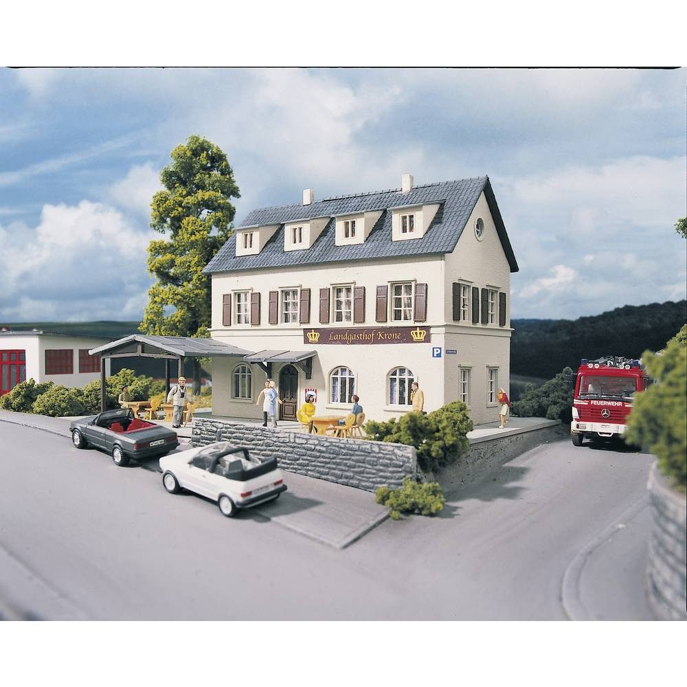 Modelleisenbahn-Gebäude H0 Landgasthof Krone