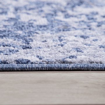 Teppich Wohnzimmer Teppich Kurzflor Used-Look Abstrakt, Paco Home, Läufer, Höhe: 13 mm