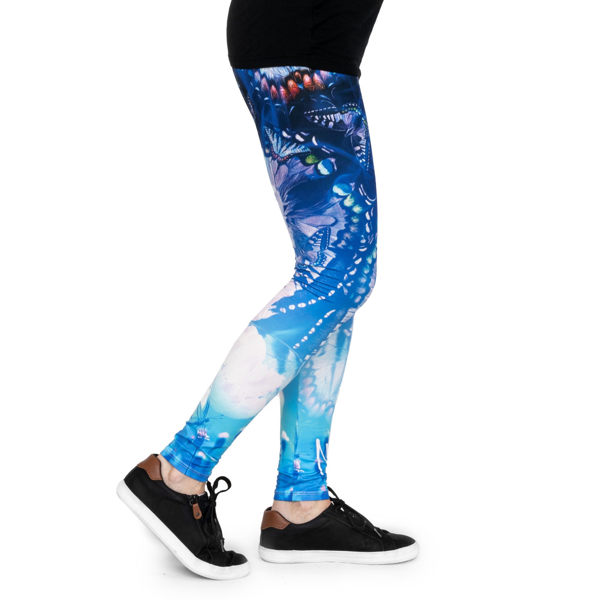 cosey Leggings Tiermotiv-Leggings (Einheitsgröße) - Design Schmetterling Ga günstig online kaufen
