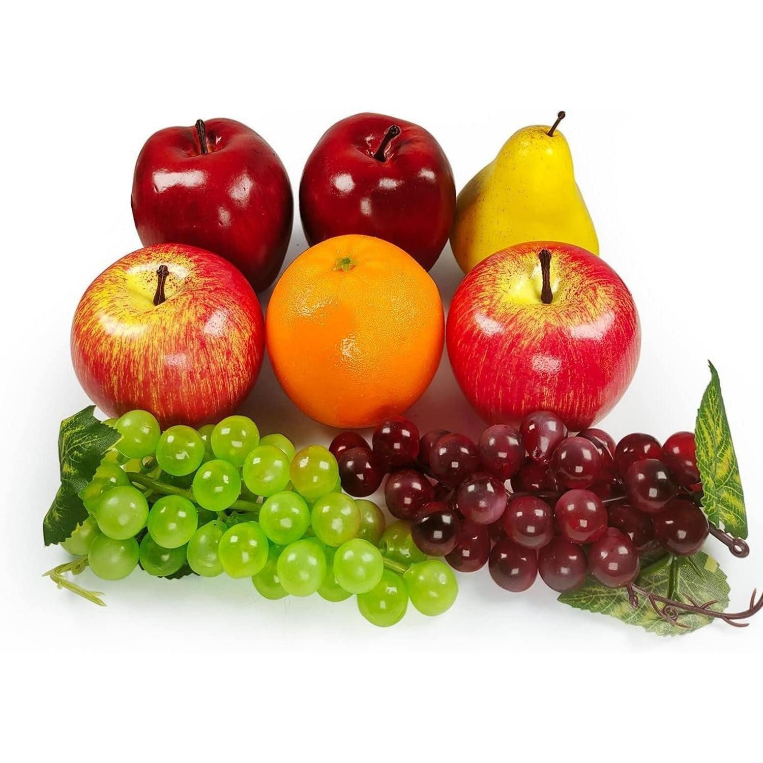 Kunstpflanze Künstliche Früchte-Set, 6 Arten, 8, Lorigun