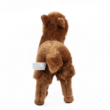 Teddys Rothenburg Kuscheltier Kuscheltier Alpaka/Lama stehend braun 23 cm Plüschlama