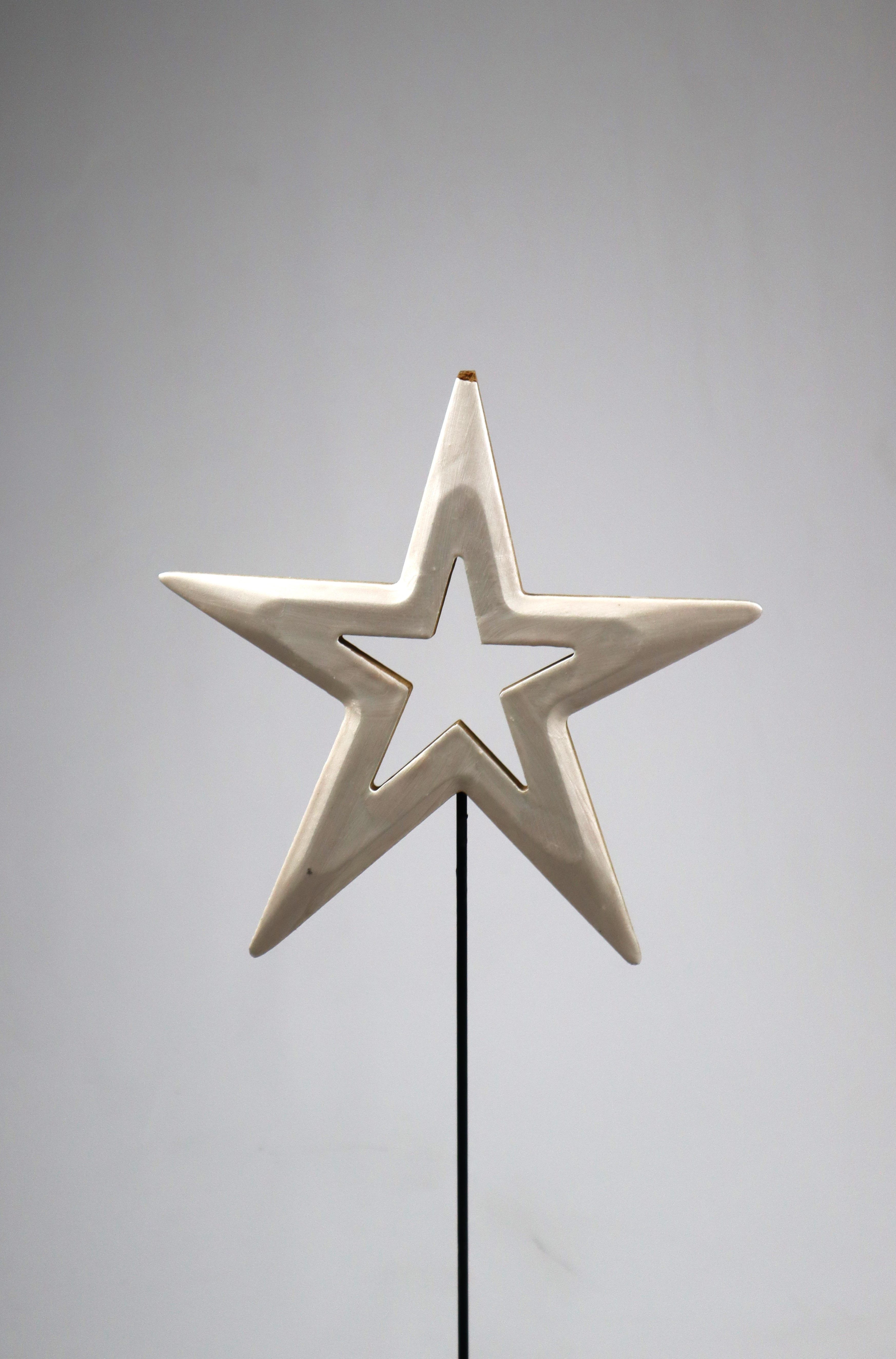 AM Design Dekostern aus Holz, BxHxT: 40x88x1,2 cm