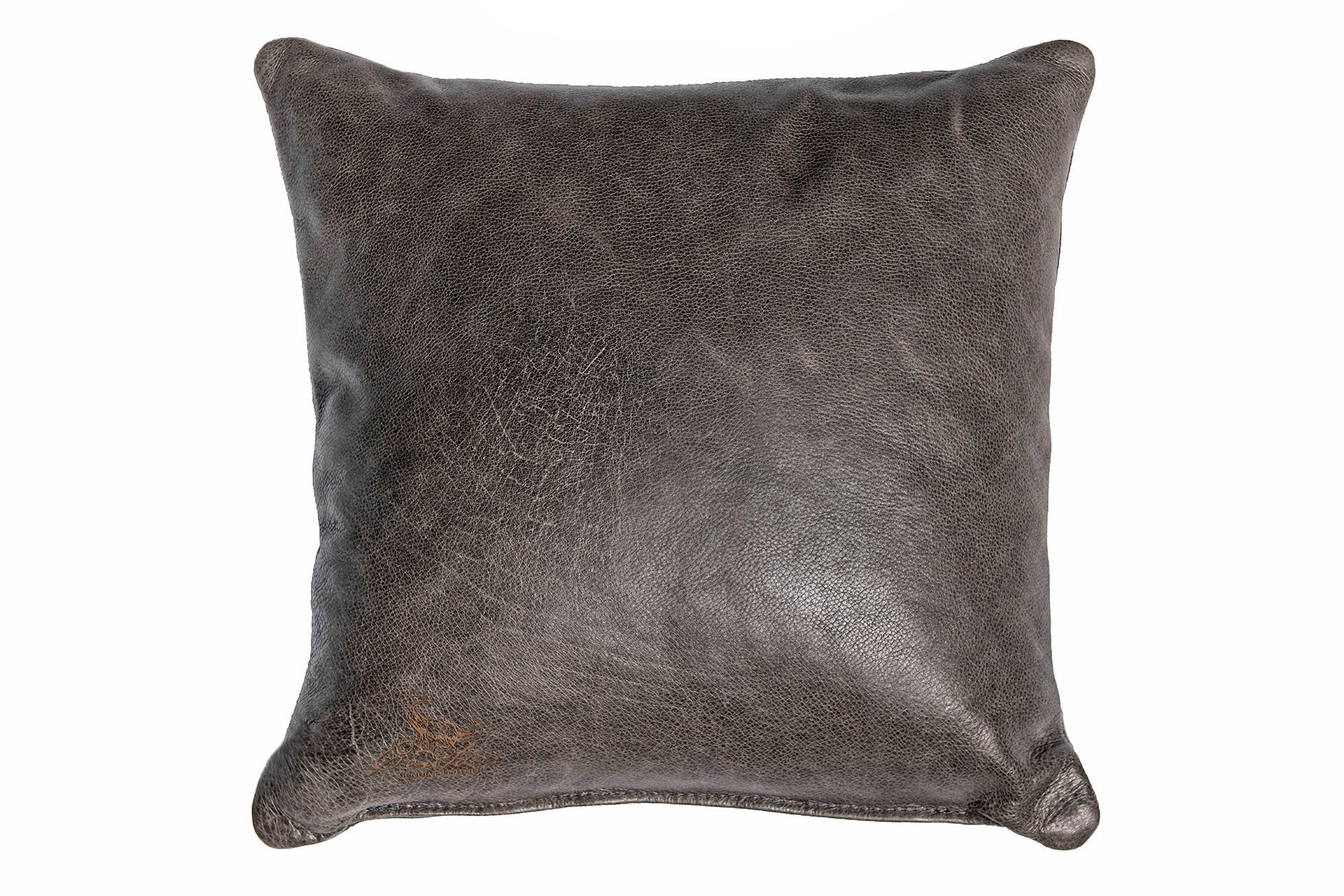 Centaur Dekokissen aus echtem Leder, Lederkissen, Hochwertiges Leder, echtes Rindleder, Handarbeit