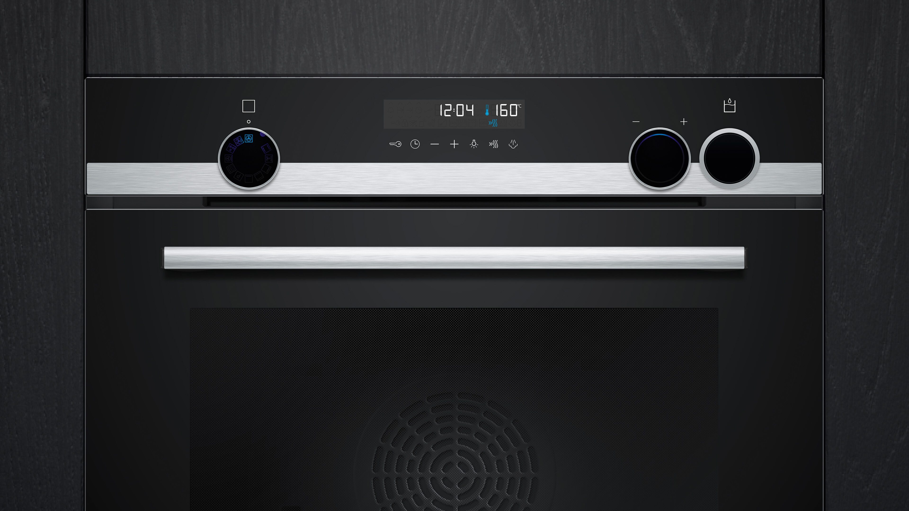 SIEMENS Pyrolyse Backofen iQ500 HR578GFS7F, mit Teleskopauszug nachrüstbar, Pyrolyse-Selbstreinigung, Automatische activeClean®-Reinigung & smarter Kochassistent
