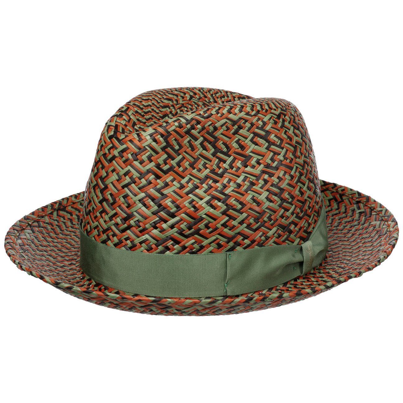 Borsalino Sonnenhut (1-St) Strohhut mit Ripsband, Made in Italy | Sonnenhüte