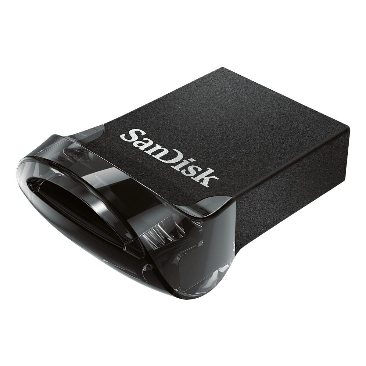 Sandisk Ultra Fit USB-Stick (Lesegeschwindigkeit 130 MB/s, mit Passwortschutz)