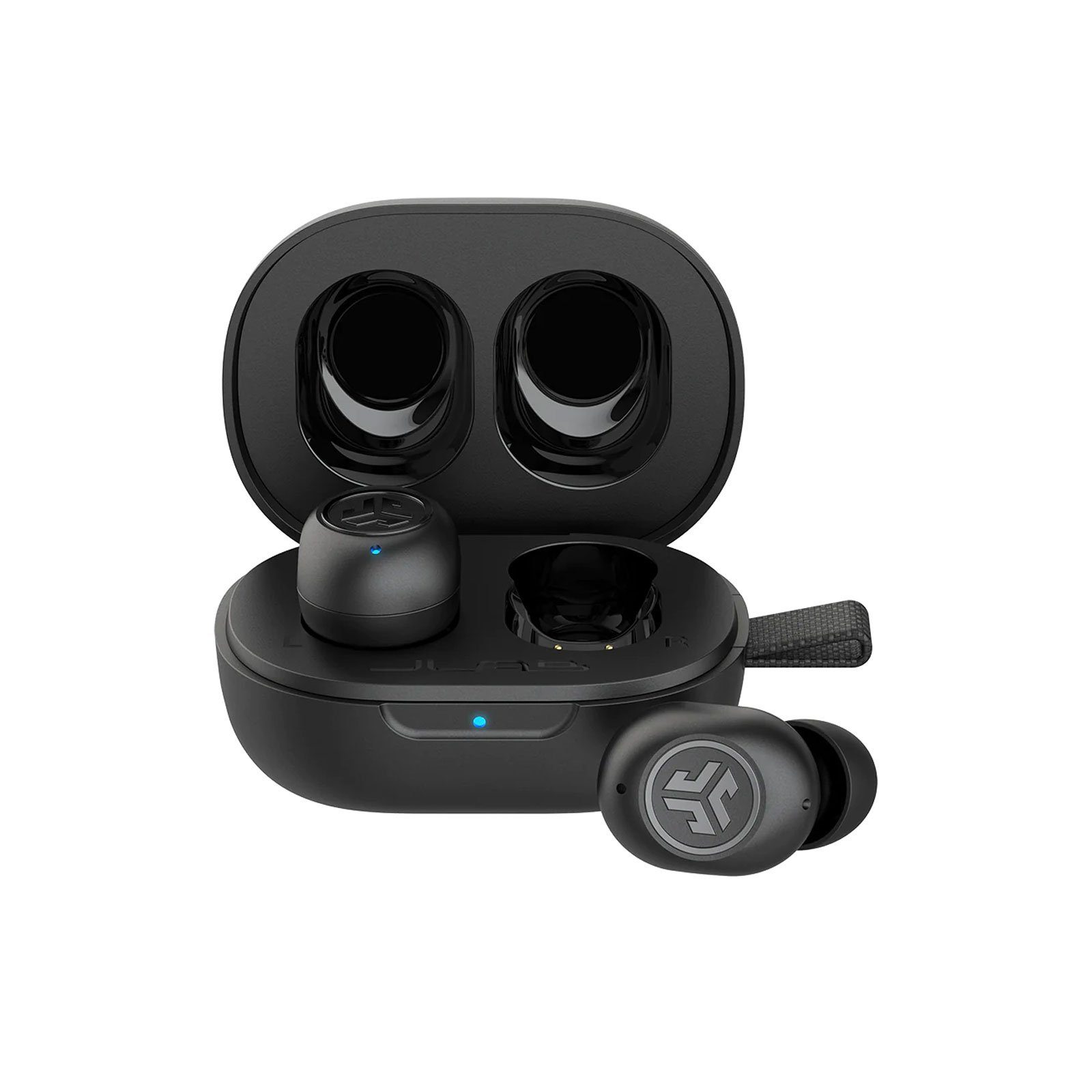 Jlab JBuds Mini True Wireless Earbuds Kopfhörer (TWS, Bluetooth, Ladecase, Schlüsselband)
