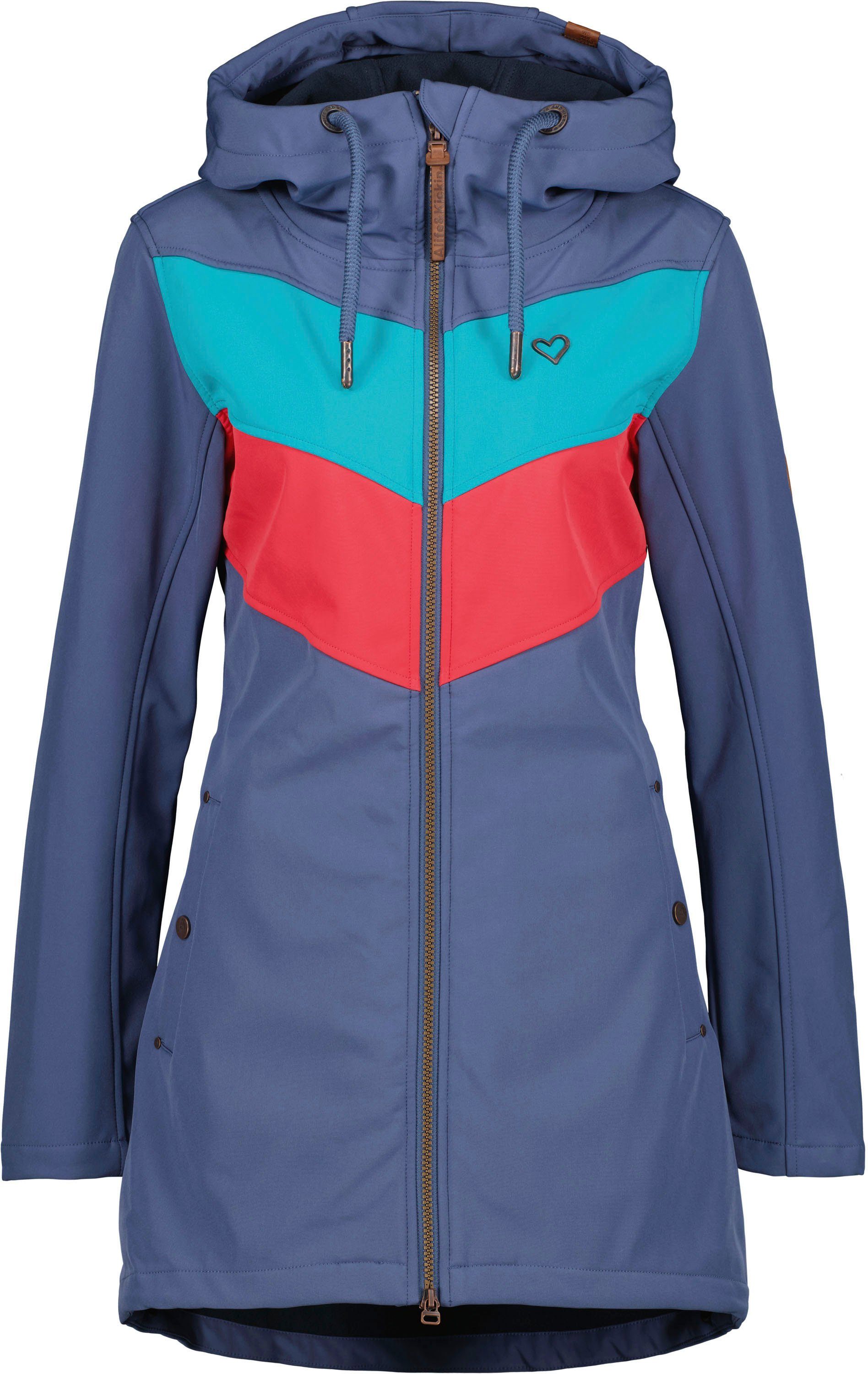 5300 & DorianeAK-S Softshelljacke (1-St) Alife NIGHTBLUE Kickin