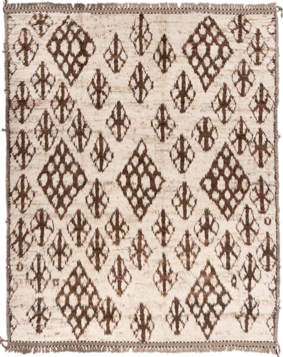 Orientteppich rechteckig, Trading, Orientteppich, Nain Moderner 20 Design 317x392 Handgeknüpfter Höhe: Berber mm