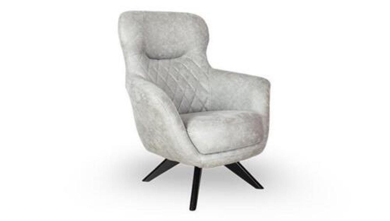 JVmoebel Luxuriös mittelweich Sessel farbe Made Sessel), Wohnzimmer 1x fürs Europa bequem in (1-St., Sessel Weiß