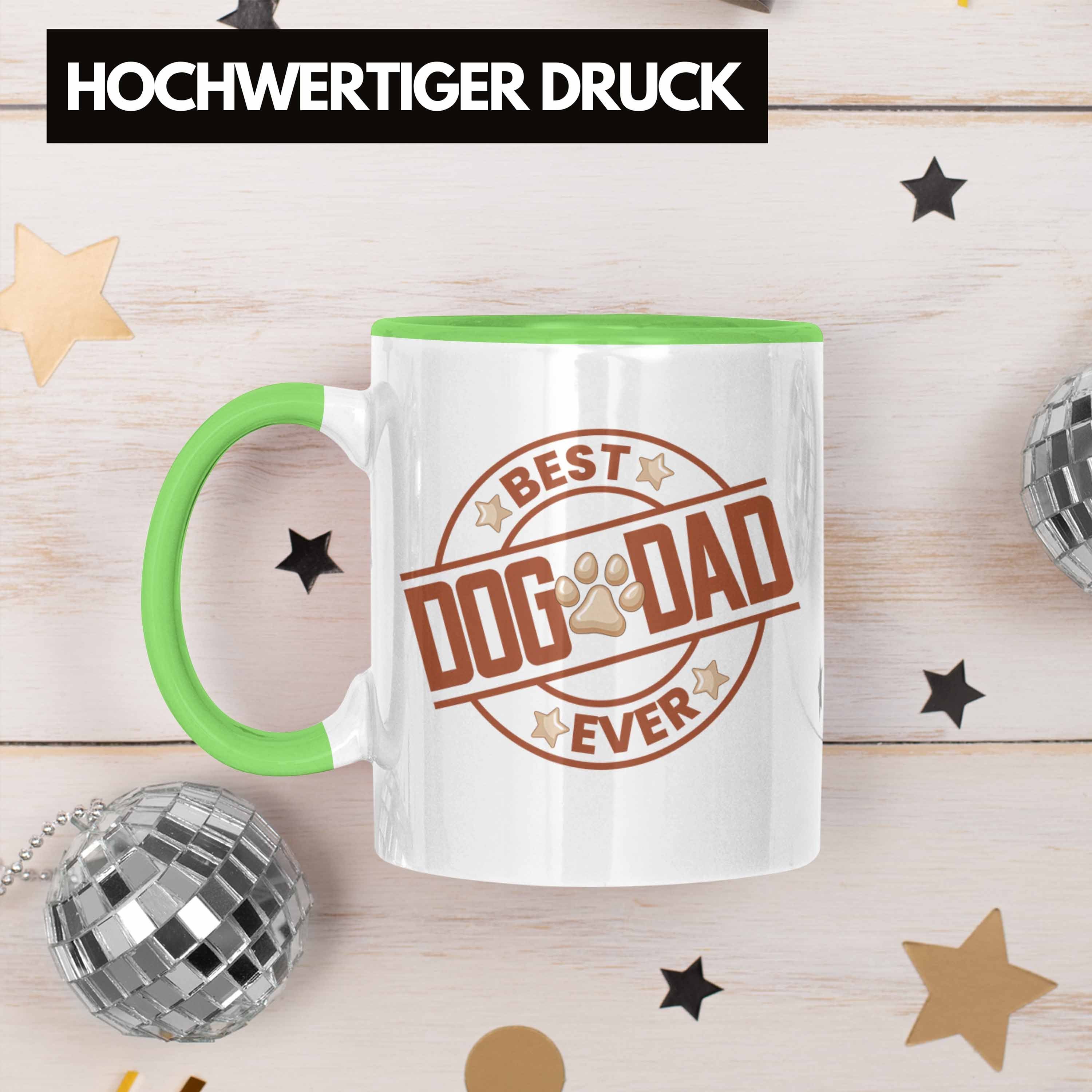 - Hundepapa Geschenk Papa Grün Tasse Tasse Dad Dog Ever Geschenkidee Bester Trendation Trendation Hunde