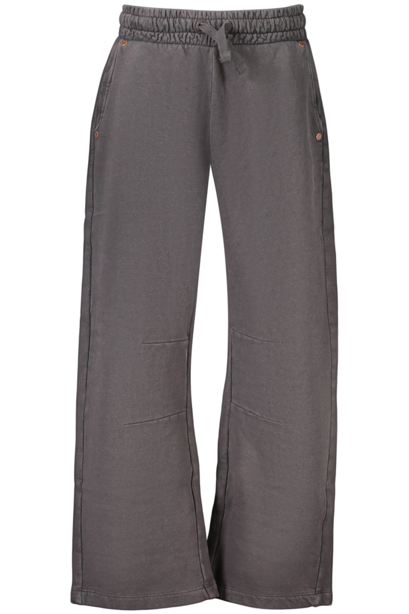 GUESS JEANS 5-Pocket-Hose Stylische Schwarze Jogginghose für Kinder mit Logo und Stickerei