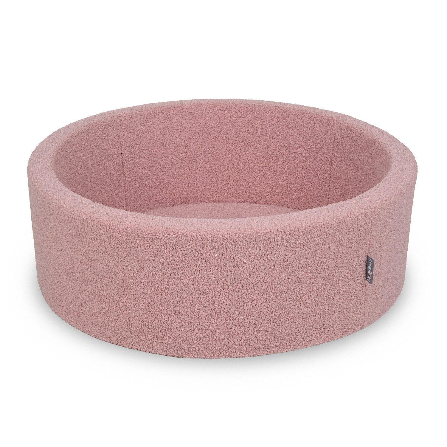 KiddyMoon Bällebad OK30TD, (Bällepool mit bunten Bällen, 0-tlg., Bällepool mit bunten Bällen), mit TEDDY Bezug, Made in Europe