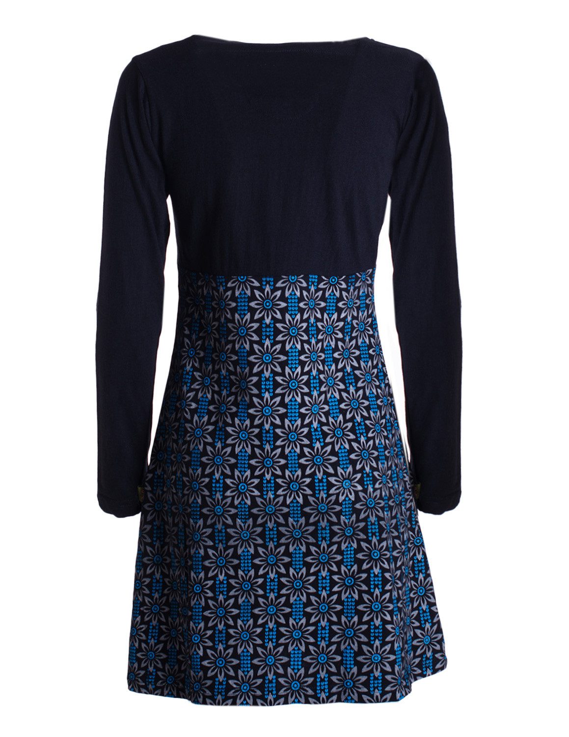 Vishes Tunikakleid Damen Langarm Longshirt-Kleid Sweatkleid günstig online kaufen