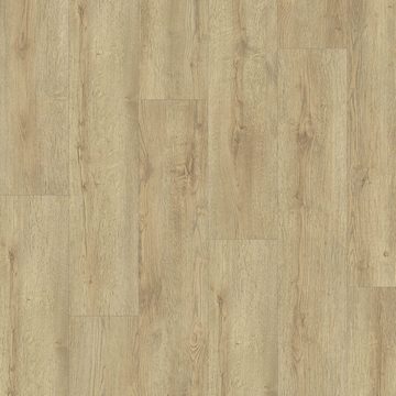 EGGER Korklaminat »Comfort EHC025 Barino Eiche natur«, Korkboden in Holzoptik, Bodenbelag: warm & leise, Packung, 8mm, 2,542m² - nachhaltiger Fußboden - braun