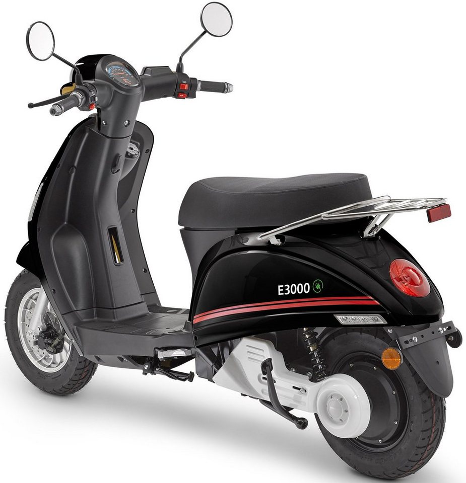 Luxxon E-Motorroller E3000, 3000 W, 45 km/h, 45 km/h Höchstgeschwindigkeit