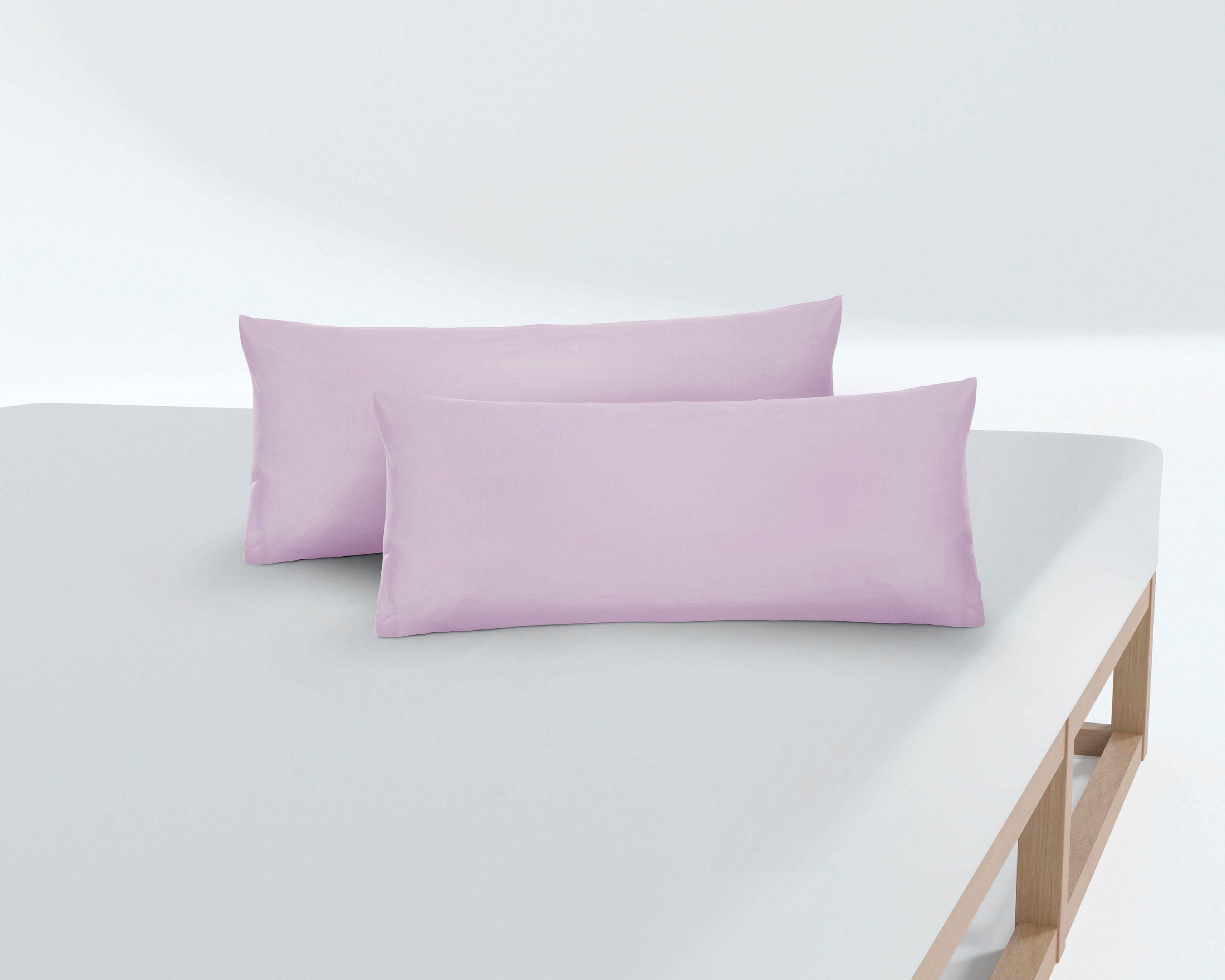 Biberna Kissenbezug Michi Feinjersey mit Reißverschluss, (2 Stück), verschi günstig online kaufen