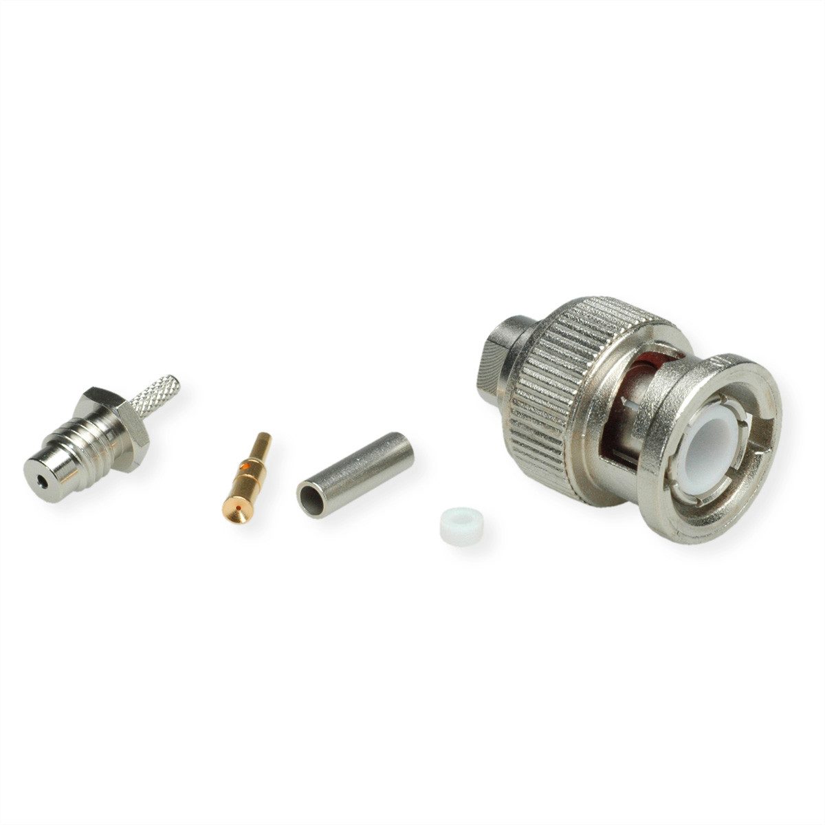 BNC-Crimpstecker 50 Ohm Netzwerk-Panel