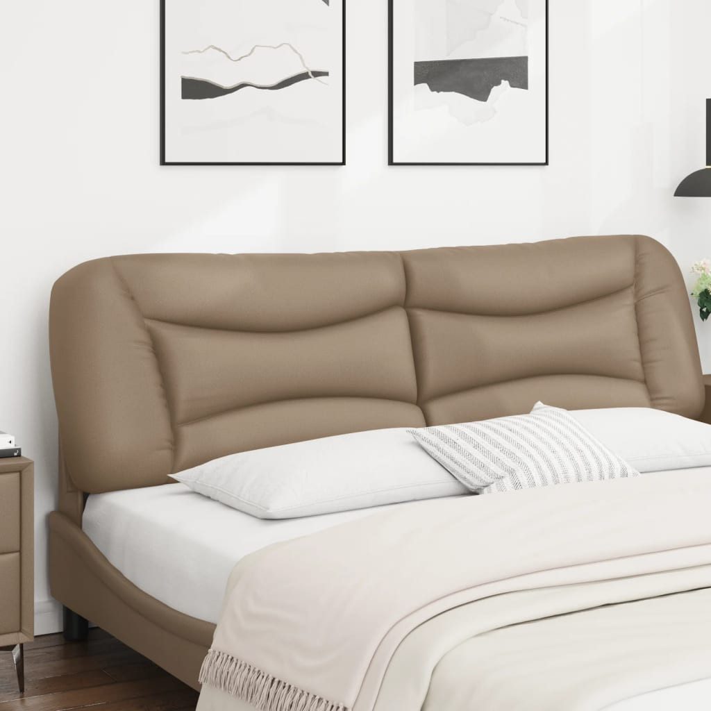 vidaXL Kopfteil Kopfteil-Kissen "Hvar" Cappuccino-Braun 180 günstig online kaufen