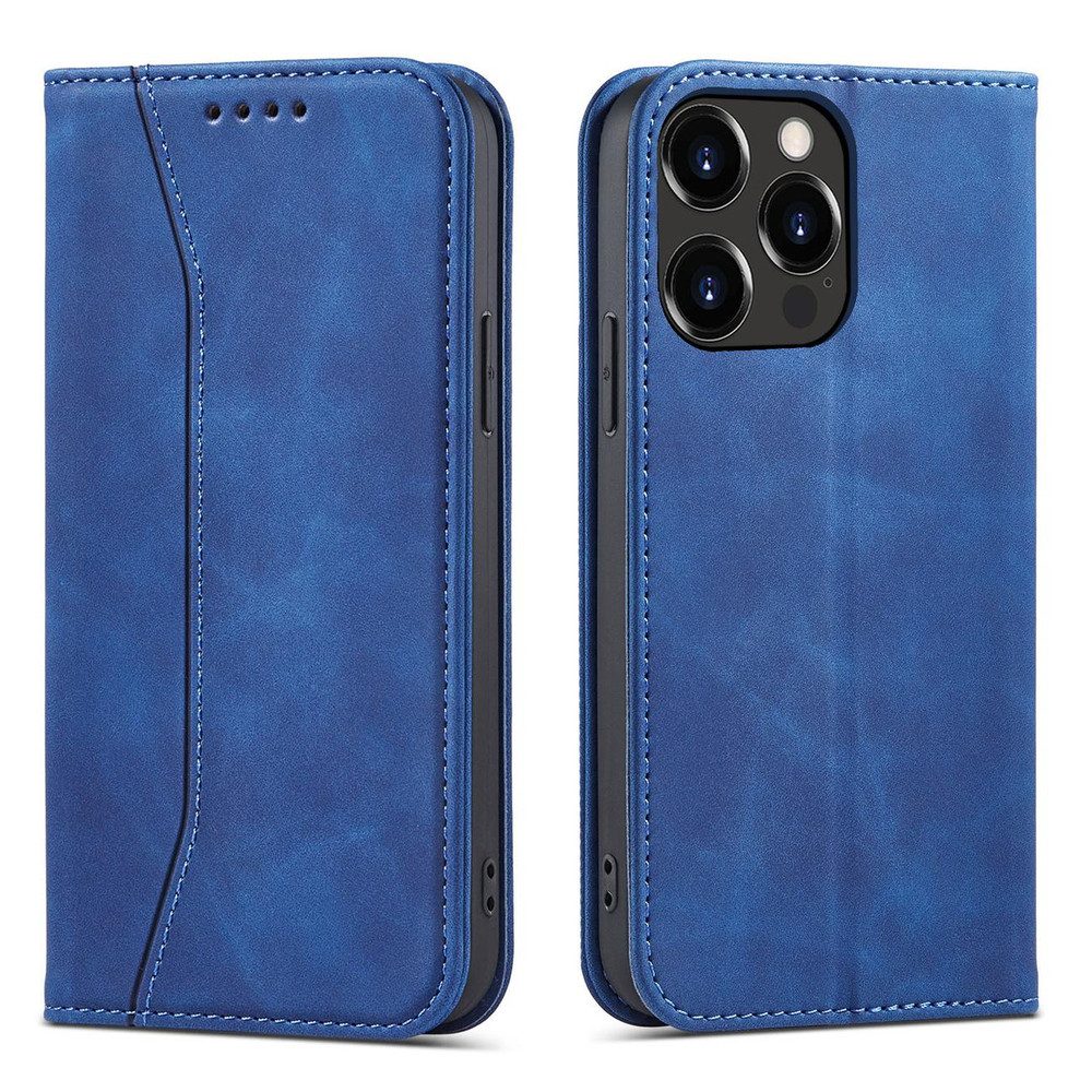 Hurtel Handyhülle Klapphülle Schutztasche Kartenfach 6,7 Zoll, Magnetverschluss, Kartenfach, Aufstellfunktion