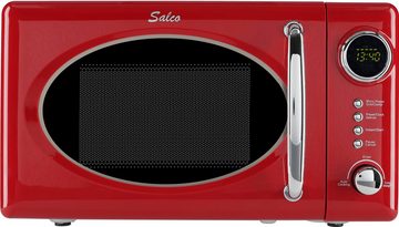 SALCO Mikrowelle SRM-20.5G, Grill, Mikrowelle, 20 l, im Retrostyle