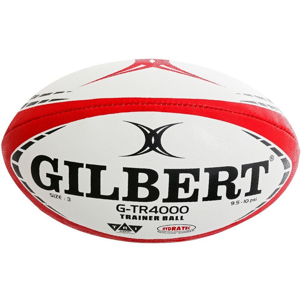 Gilbert Rugbyball Rugbyball G-TR4000, Patentierte TRI-Grip Technologie Größe 3