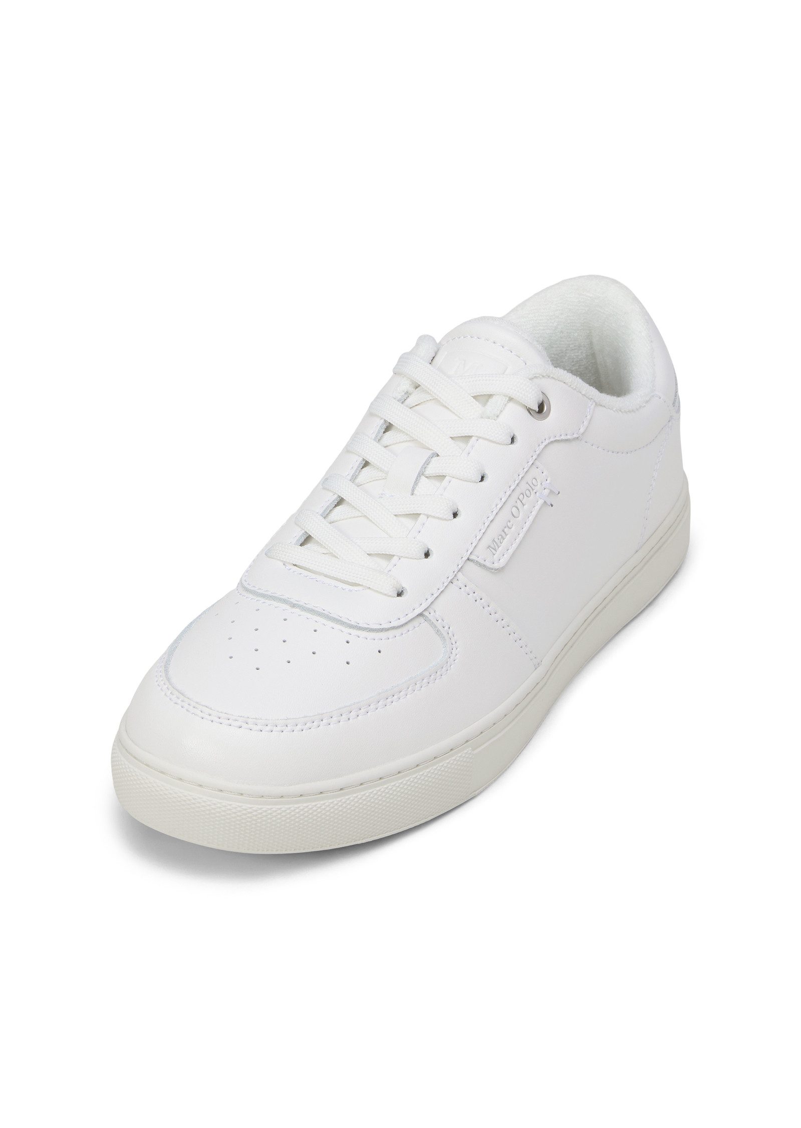 Marc O'Polo aus Rindleder mit Frotteefutter Sneaker