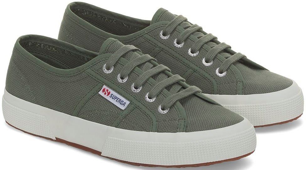 Superga Cotu Classic Sneaker mit klassischem Canvas-Obermaterial grau