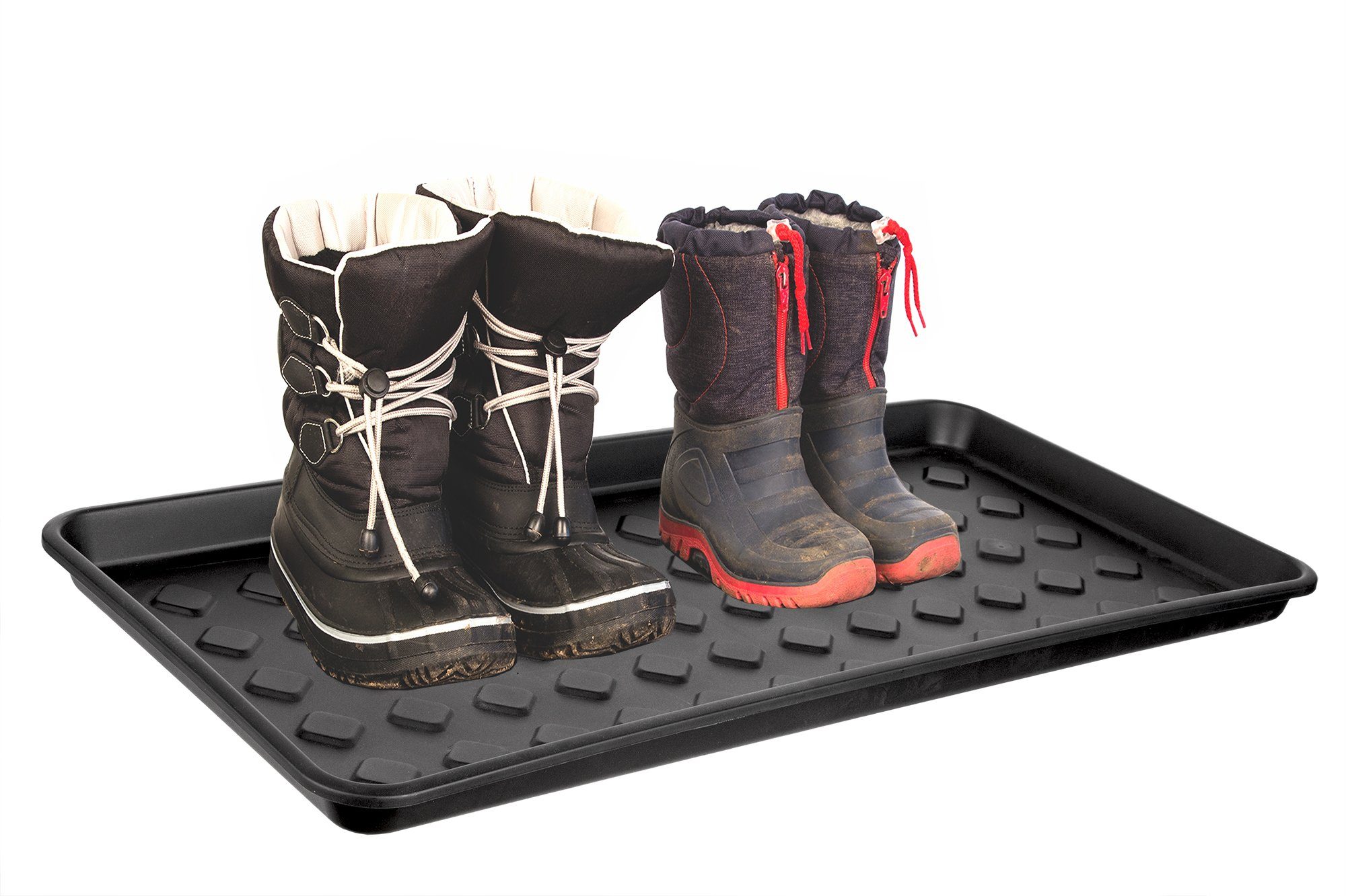 BigDean Schuhabtropfschale 2x Schuhablage groß Abtropfschale für Schuhe Abtropfschale (2-tlg), Abtropfschale für Schuhe, Erhöhter Rand, Leicht zu reinigen – Bild 2 von 5