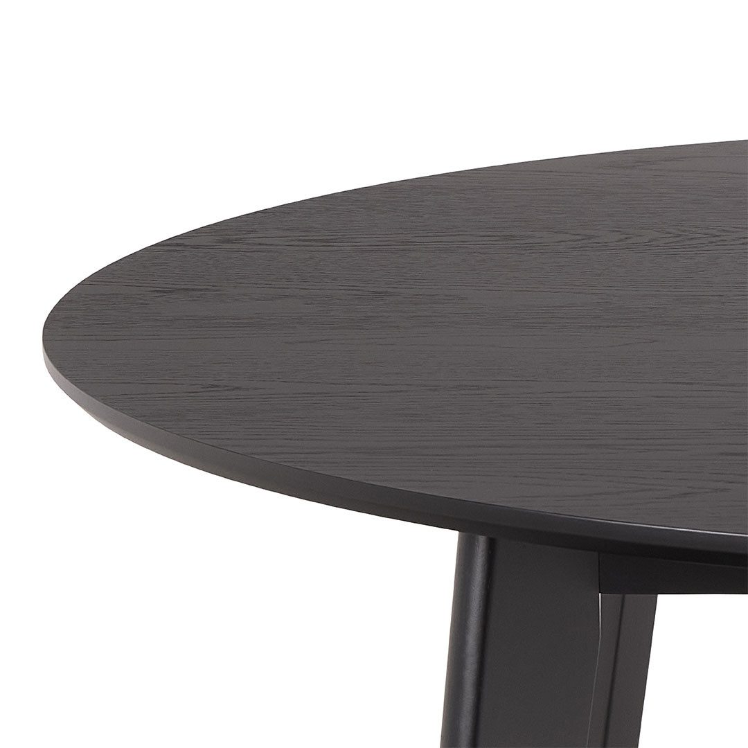 ACTONA GROUP Esstisch Roxby Esstisch 120x120cm Schwarz.
