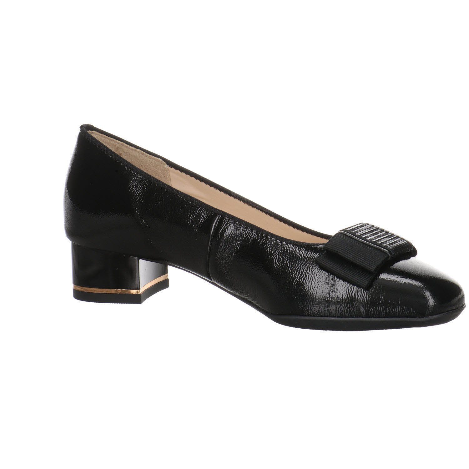 Graz Klassisch 046578 Schuhe Pumps schwarz Ara Pumps Lackleder Damen Elegant Pumps