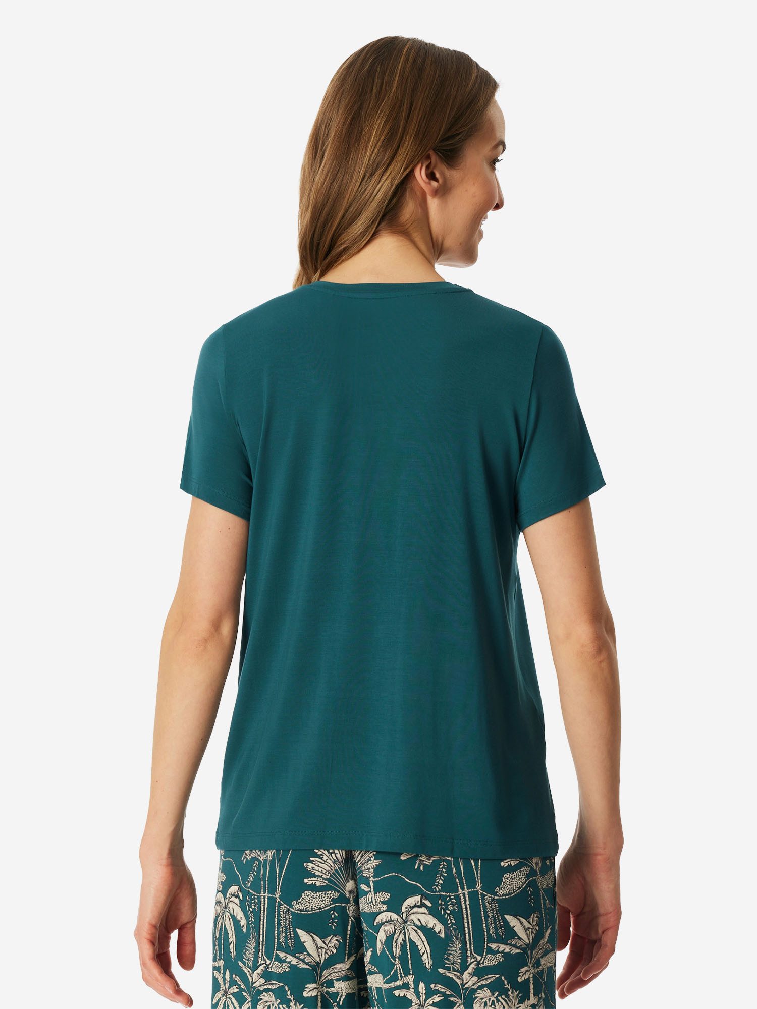 Schiesser Pyjamaoberteil Mix Relax Schlafshirt, Pyjama Shirt, Nachtshirt
