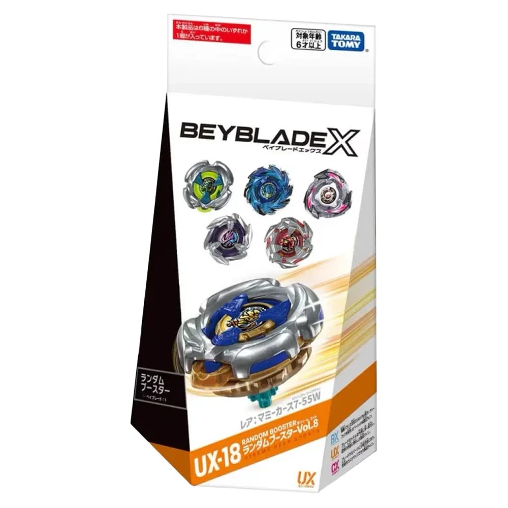 Takara Tomy Speed-Kreisel Takara Tomy BeyBlade X Random Booster Vol.8 UX-18