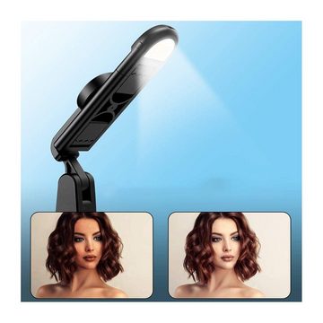 HYTIREBY Selfie stick mit licht 4 in 1,Mini Selfie Stick mit Remote Selfiestick (Geeignet für die Aufnahme von Fotos, Live-Übertragung und andere)