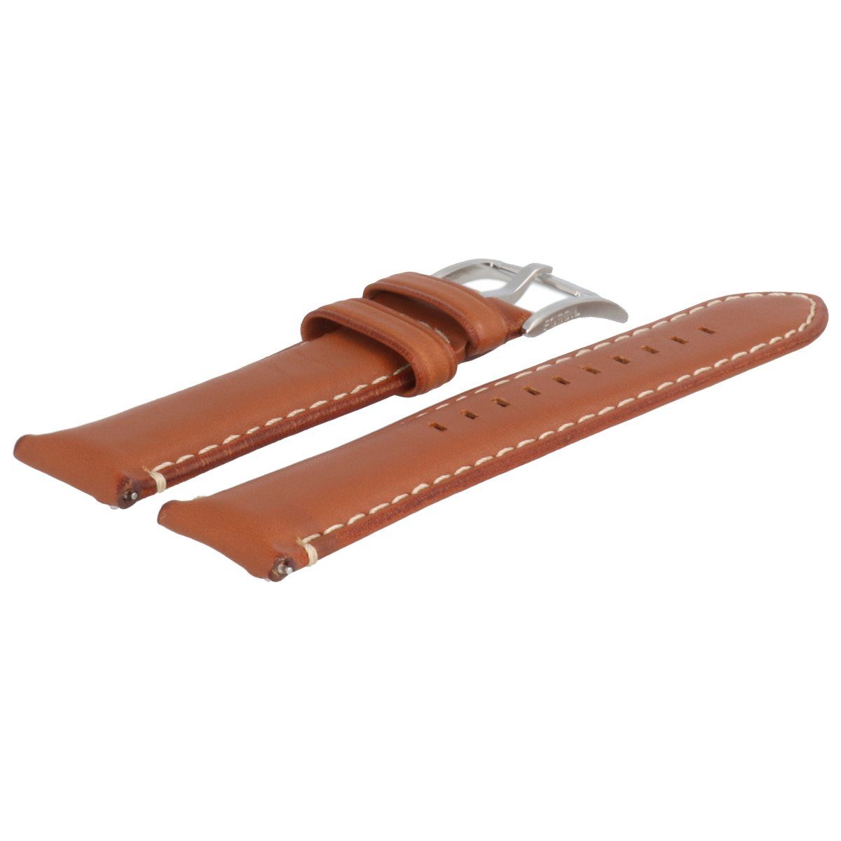 Fossil Uhrenarmband 22mm Leder Braun FS-5060 günstig online kaufen