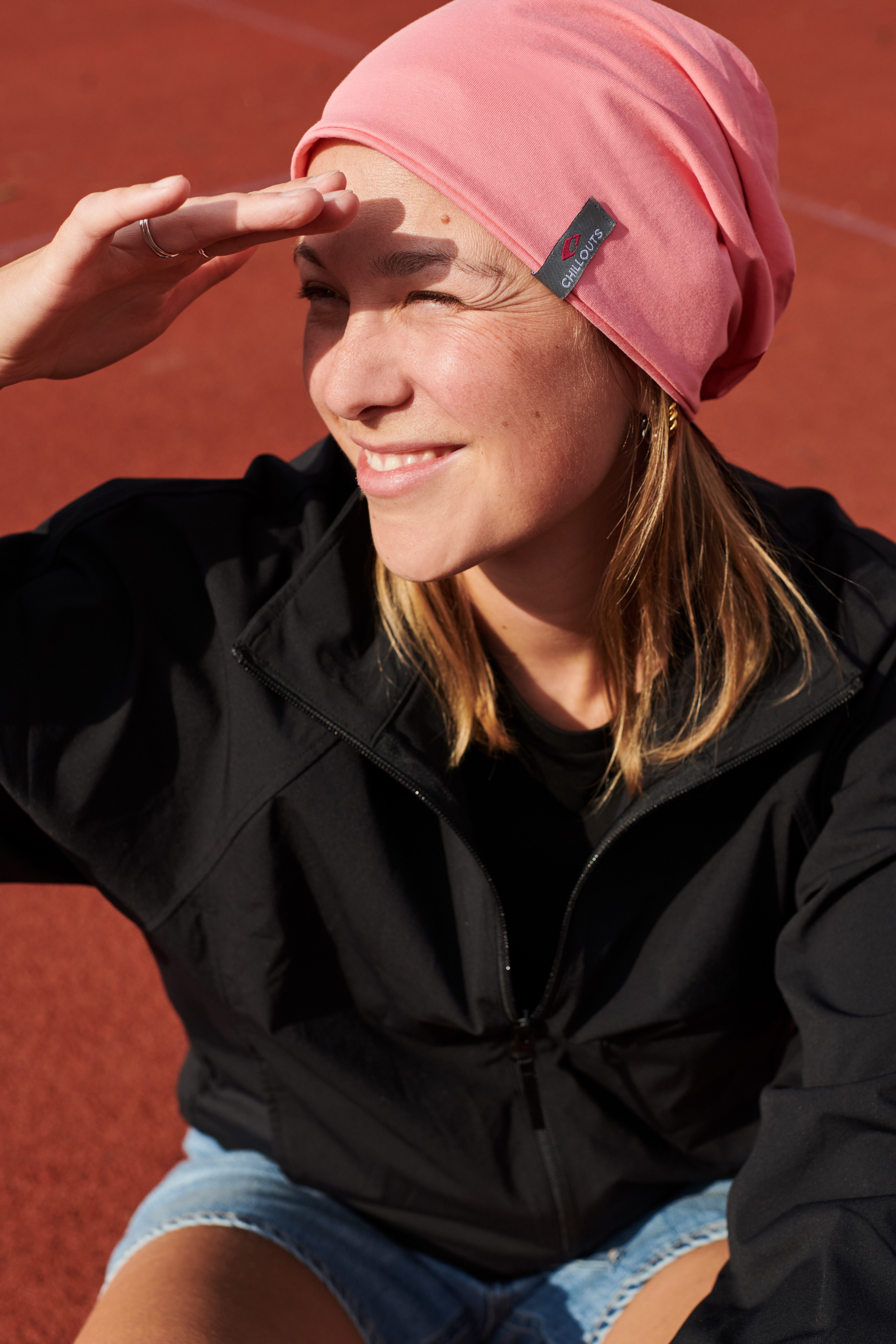 chillouts Beanie Acapulco Hat klassische Forrm, kleines Markenlogo, Doppellagig