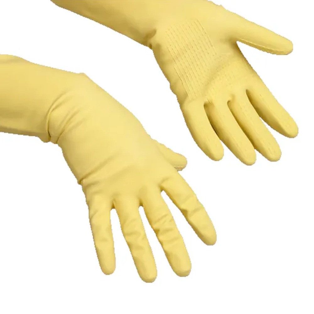 Vileda Reinigungshandschuh vileda® PROFESSIONAL unisex Gummihandschuhe SafeGrip - Der Griffige