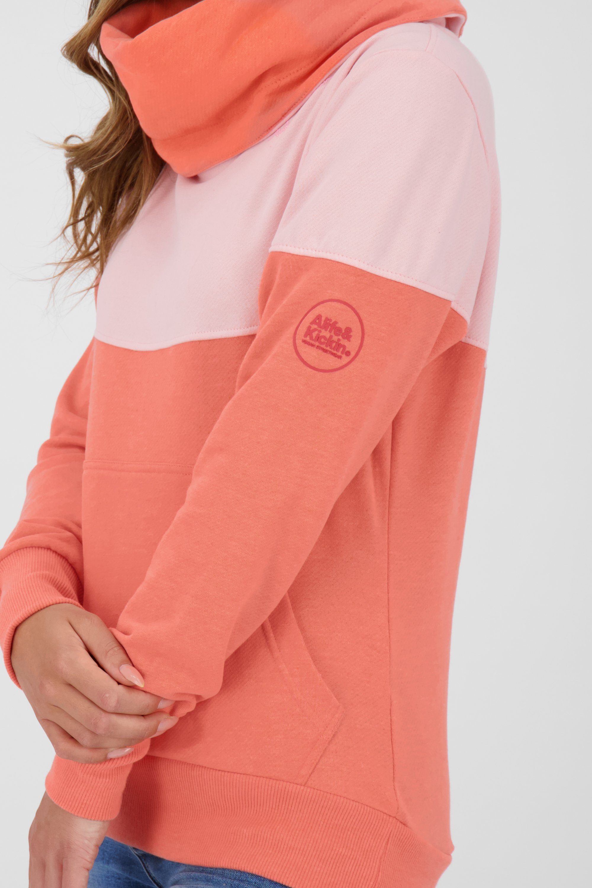 melange salmon Kickin Alife Sweatshirt SoleyAK A Sweat Damen &