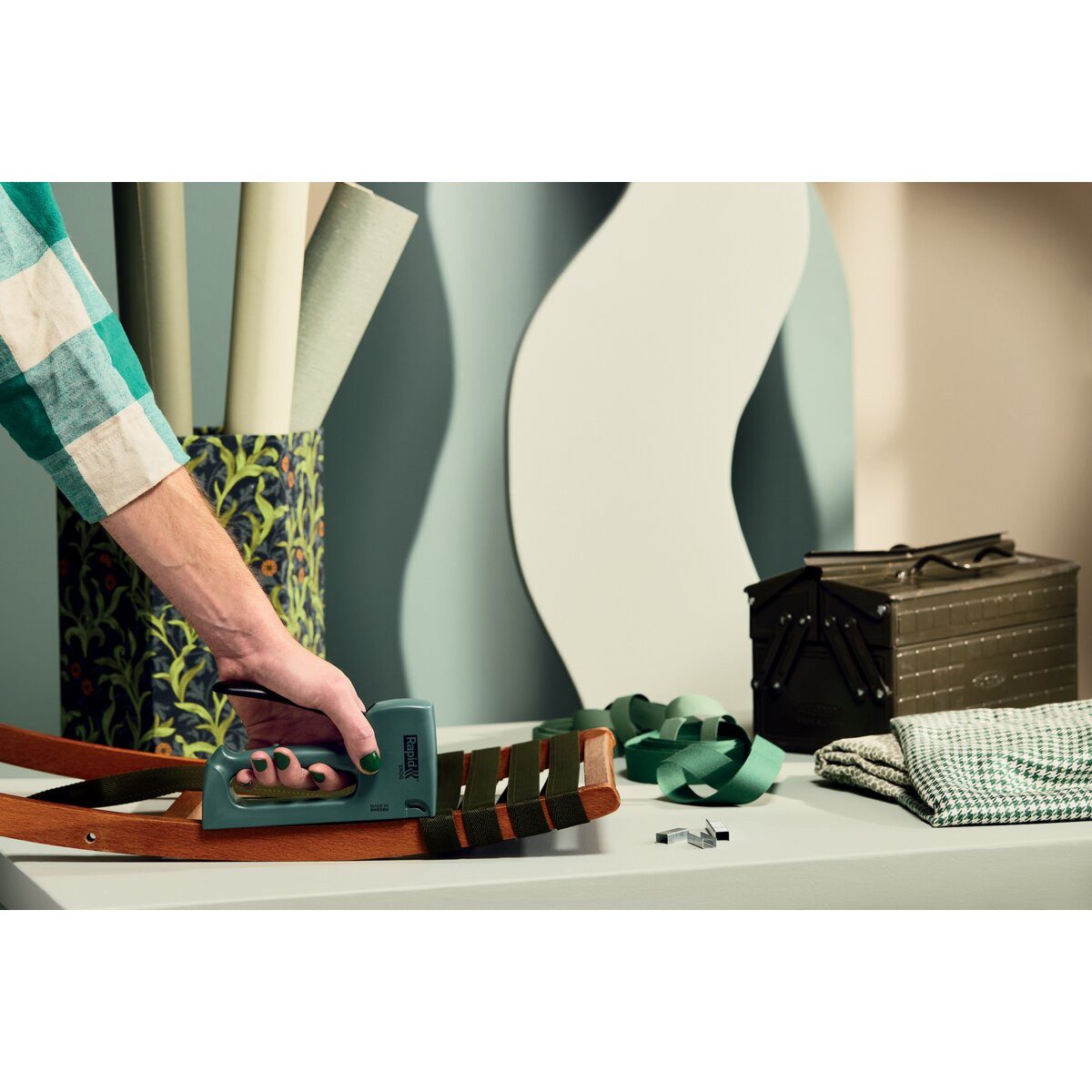 Rapid Multitool Handtacker R13 Skog grün
