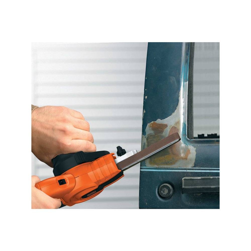 Black + Decker Bandschleifer Powerfeile -QS 350W KA900E-QS – Bild 5 von 5
