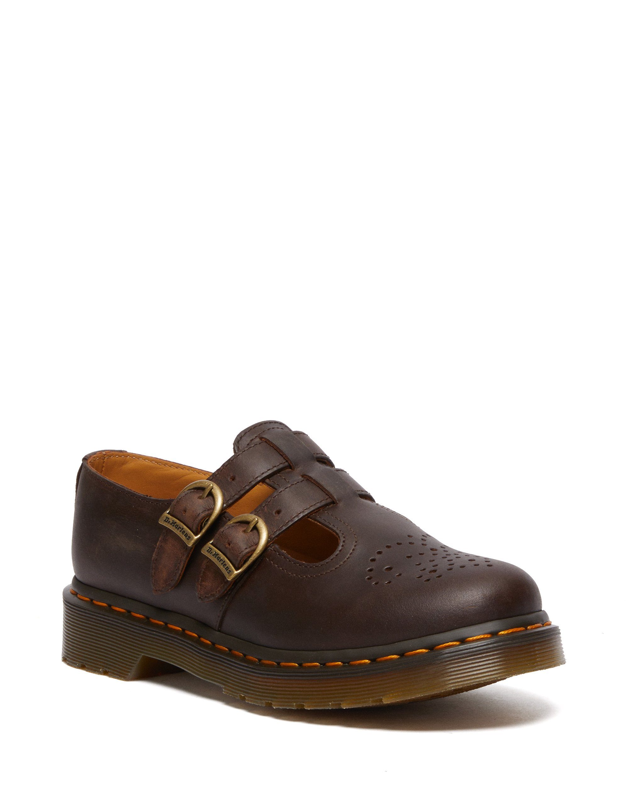 DR. MARTENS 8065 Mary Jane Crazy Horse Schnürschuh