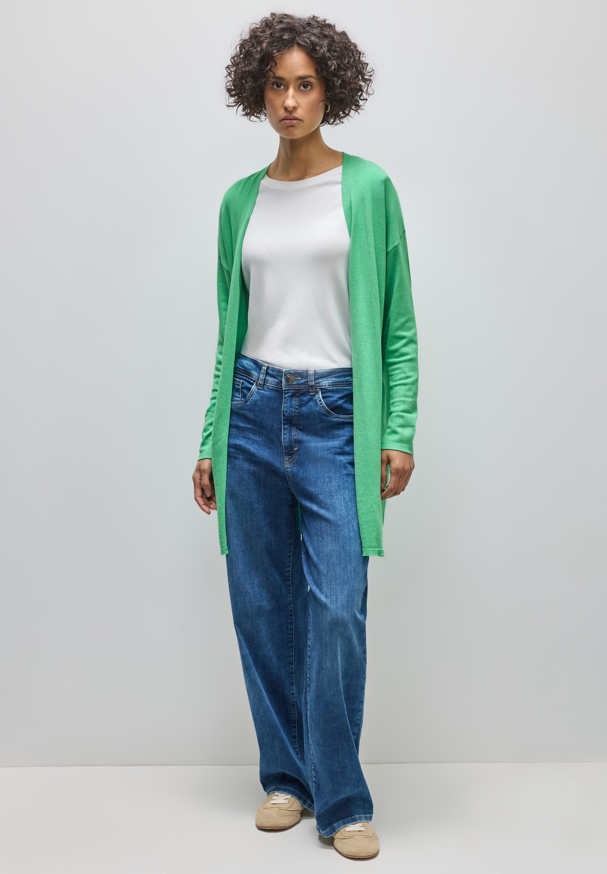 STREET ONE Strickjacke aus softer Viskose