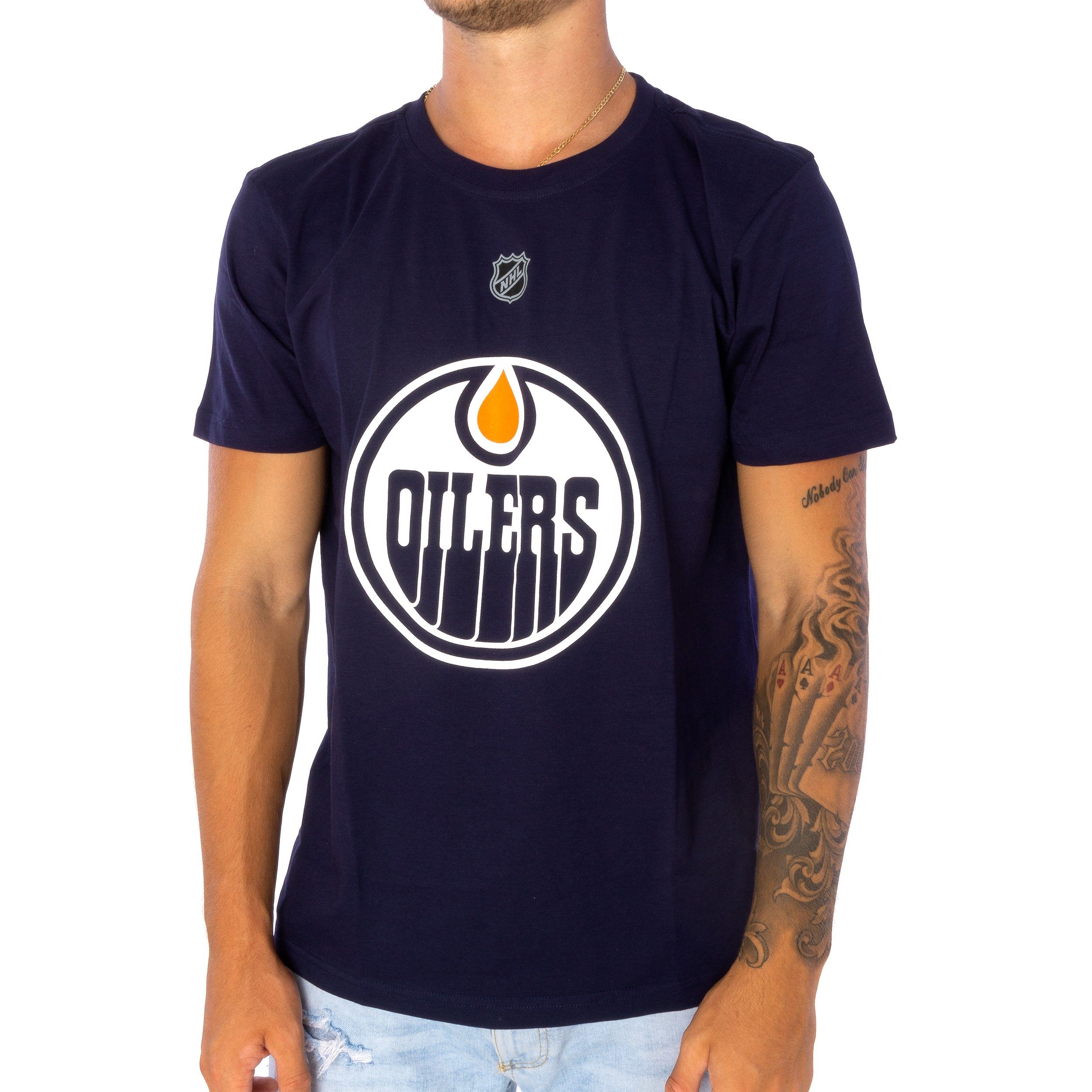 T-Shirt T-Shirt NHL Edmonton Oilers Draisaitl 29, G 3XL, F navy