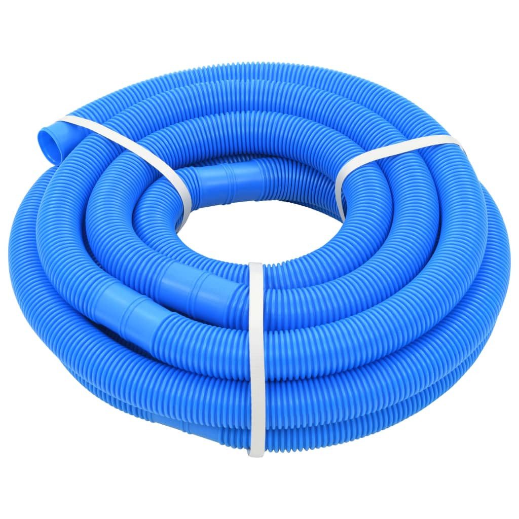 Poolbodensauger 99 m Poolschlauch Blau 32 mm 9,9 m vidaXL