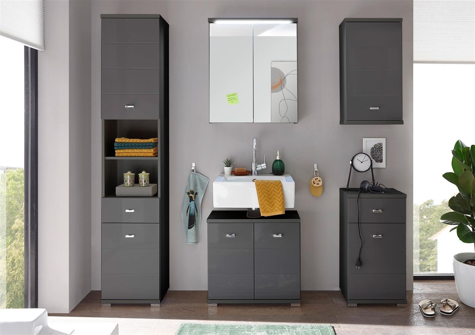 BEGA BBK Spiegelschrank 60 x 68 x 20 cm (B/H/T)