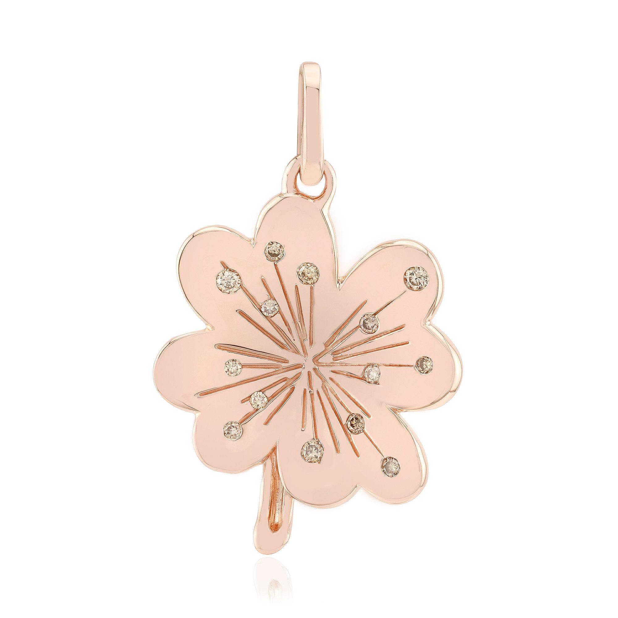 Kettenanhänger Argyle Diamant Rose Gold Silber Anhänger