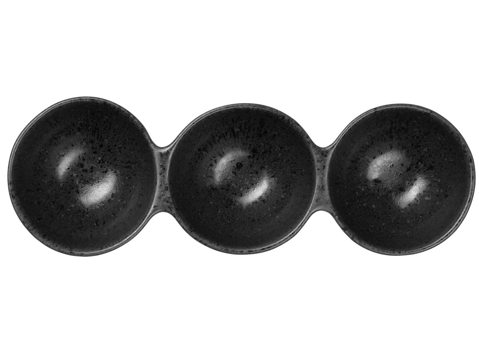 ASA SELECTION Schale grande 3er Schale black iron 26cm, Steinzeug, (Schüsseln & Schalen), Küche, Kochen, Backen