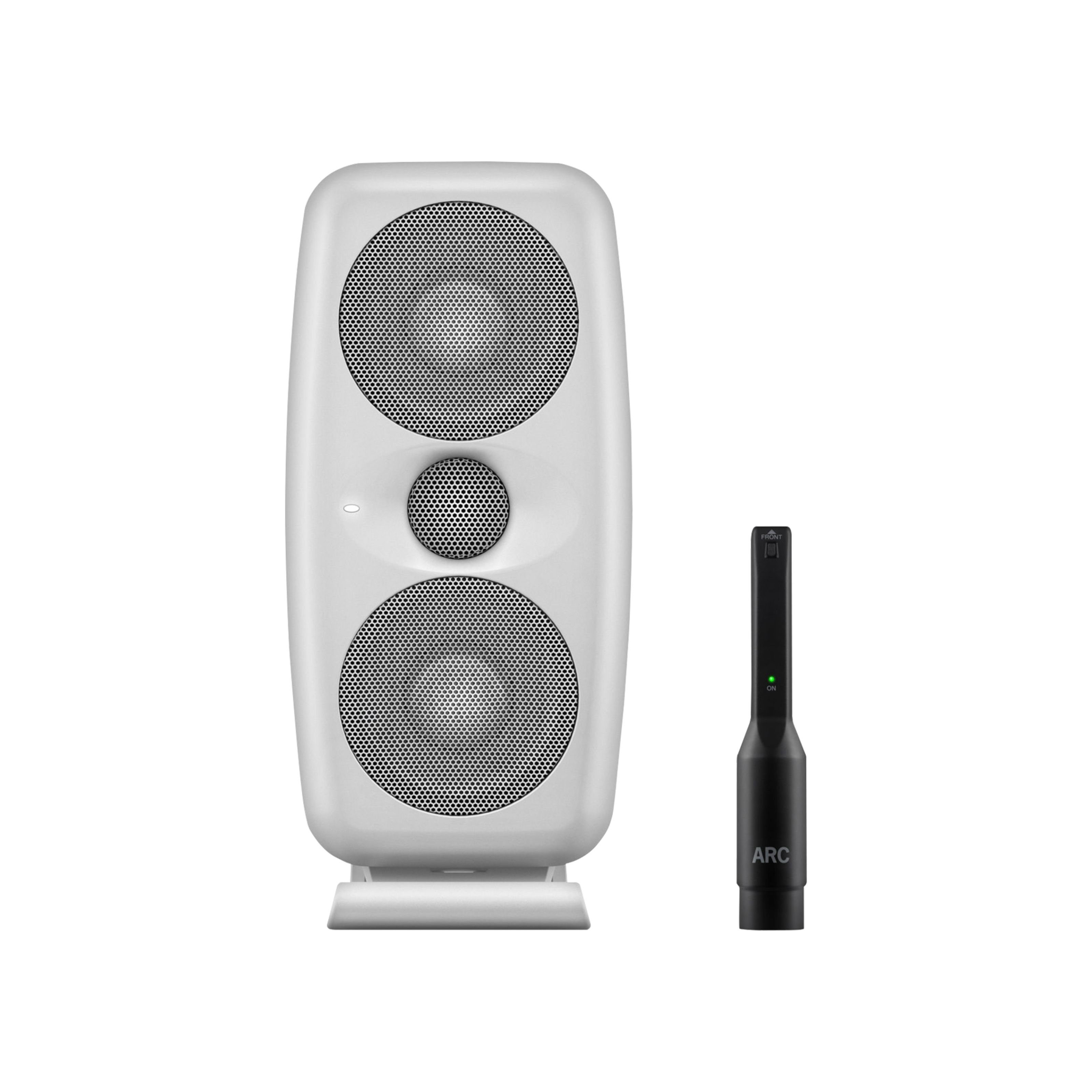 inkl. iLoud Zubehör Spielzeug-Musikinstrument, IK Multimedia Messmikrofon White MTM Apple Speaker -