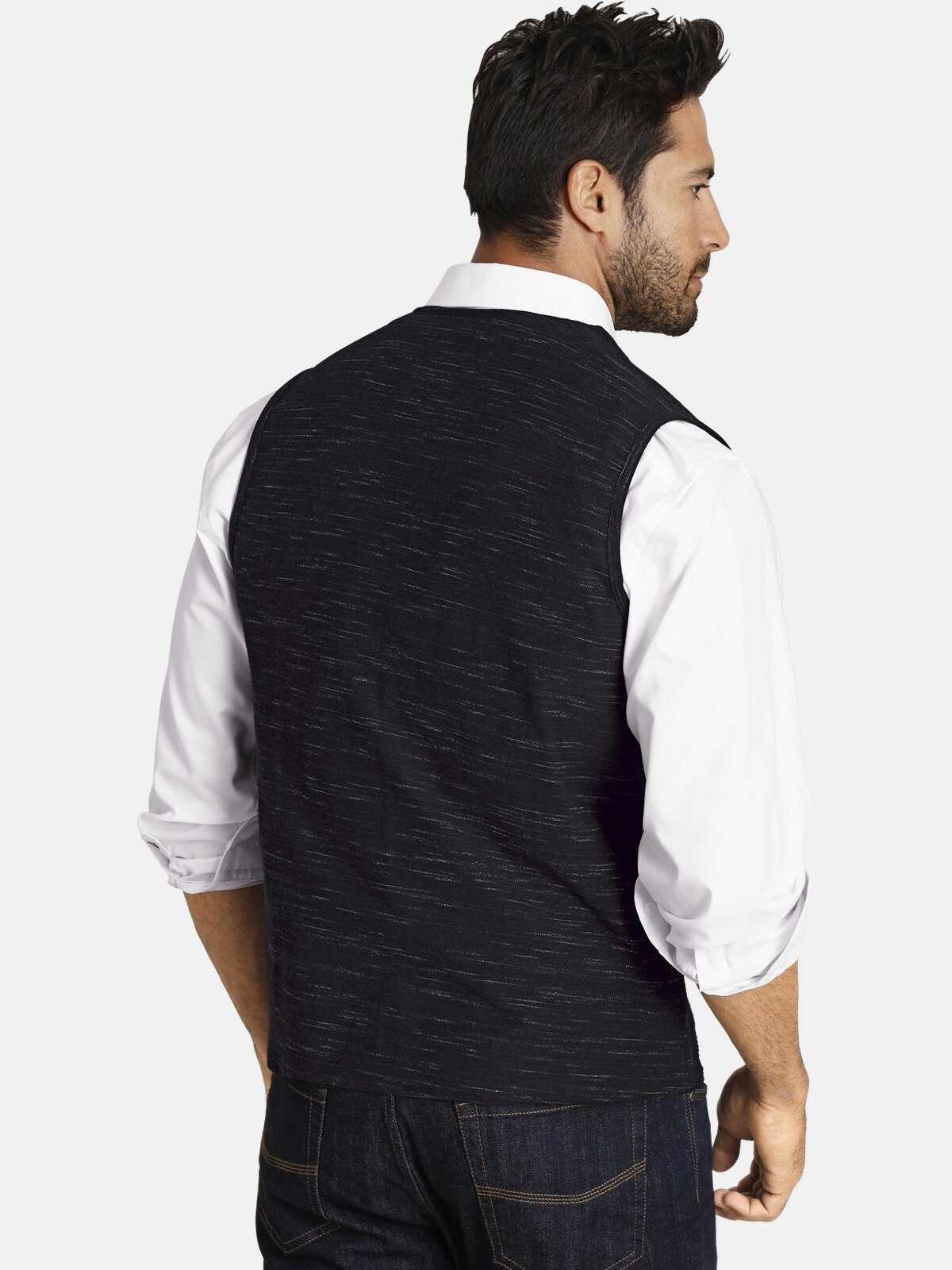 Jan Vanderstorm Sweatweste AHLMANN im strukturiertem Design günstig online kaufen